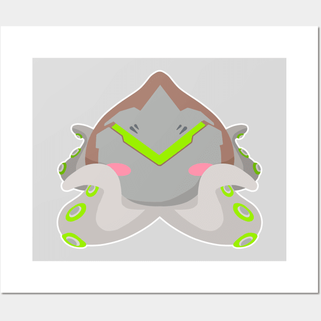 Genji Pachimari Wall Art by CuteNerds